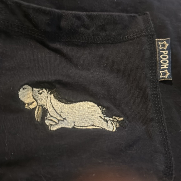 Vintage Pooh Disney Navy blue casual dress large - Picture 6 of 7